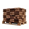 VERDICHTETES HOLZ – HARTHOLZ + NADEHOLZ – 1/2 PALETTE VON 480 KG